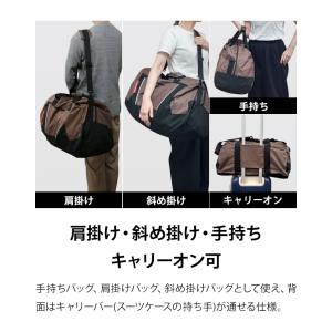 ボストンバッグ キャリーオン ショルダー メン...の詳細画像3