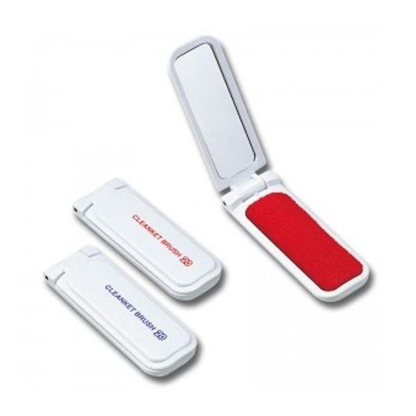 【日用雑貨・日本製グッズ】クリーンケットNo.20(携帯洋服ブラシ・ミラー付き) 1-8306-13...