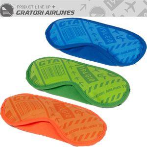 グラトリエアラインズ アイマスク 旅行 トラベル 安眠 GRATORI AIRLINES 9点迄メー...