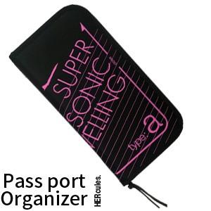 HERcules(ハーキュリーズ) オーガナイザー 貴重品入れ パスポート チケット カード 収納 ...