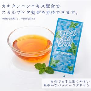 冷感 頭皮パック シャンプー パウチ 12ml...の詳細画像2