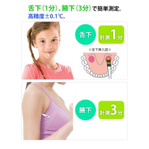 極薄スリム 携帯体温計 薄型 繰り返し&使い捨...の詳細画像5
