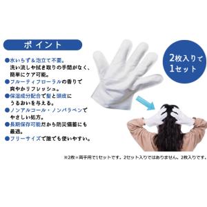 日本製 水のいらない 泡なし シャンプー ウェ...の詳細画像3