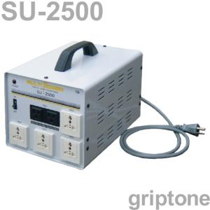 スワロー電機 変圧器 2500W マルチトランス SU-2500 保証付 AC100・110・120・200・220・230・240V⇔昇降圧⇔100・110・120・200・220・230・240V(og0a058)｜griptone