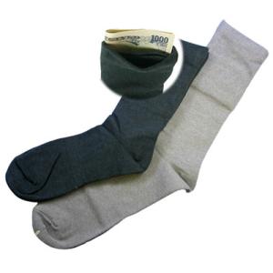 ポケットインソックス 靴下 レディース メンズ 貴重品入れ 隠しポケット スリ対策 便利 海外旅行 ...