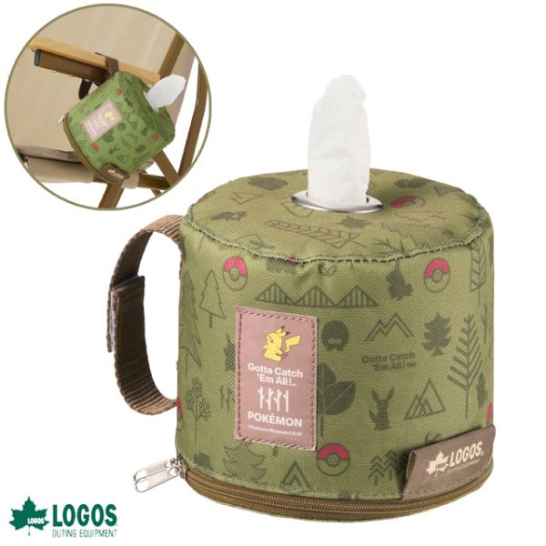 ロゴス ポケモン ワイド ロールペーパーホルダー トイレットペーパー 卓上 カバー ケース キャンプ...