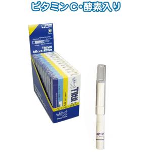 【まとめ買い=注文単位12個】ヤニ取り ミクロフィルターパイプ10本入・ビタミンC・酵素入　29-3...