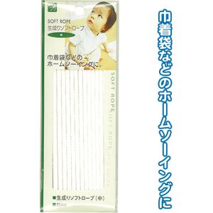 【まとめ買い=注文単位12個】生成りソフトロープ(中)4m 23-091(se2b091)