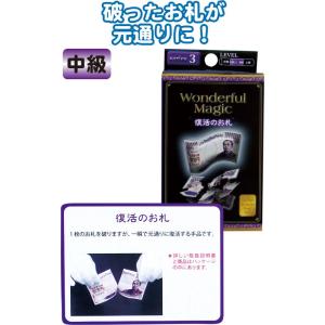 【まとめ買い=注文単位12個】マジックグッズ中級 復活のお札 G85553 37-241(se2c1...