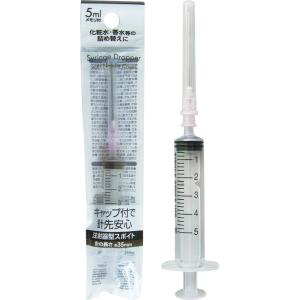 【まとめ買い=注文単位12個】注射器型スポイト 針キャップ付 5ml アソート(色柄ある場合)27-...