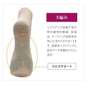 スワニー SWANY 靴下 日本製 土踏まず ...の詳細画像5