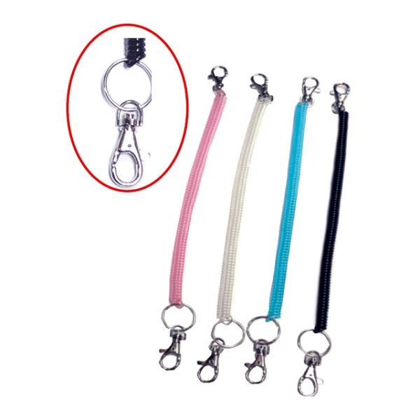 【まとめ買い=12個単位】Wナスカン付ウレタンホルダーロング31cm アソート(色おまかせ) CY-...