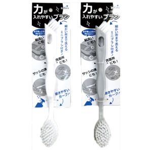 【まとめ買い=12個単位】力が入れやすいブラシ アソート(色柄ある場合) 175-38(su3b195)