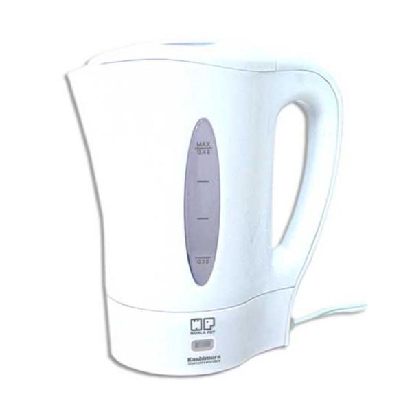 電気ケトル ワールドポット2 カシムラ 国内 海外対応 マルチボルテージ 湯沸器 海外旅行 トラベル...