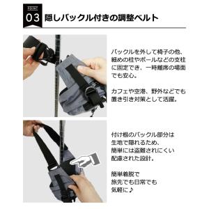 ソロツーリスト 防犯 ウエスト ボディバッグ ...の詳細画像5