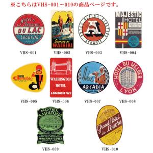 ステッカー シール ホテルステッカー ヴィンテ...の詳細画像1
