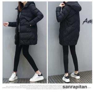 中綿コート レディース 冬服 防寒 ダウンジャ...の詳細画像5