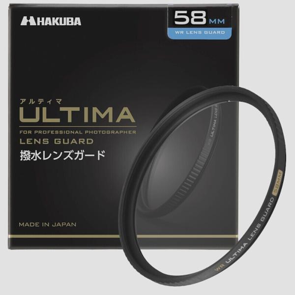 送料無料★HAKUBA 58mm レンズフィルター ULTIMA WR 撥水防汚 薄枠 レンズ保護 ...