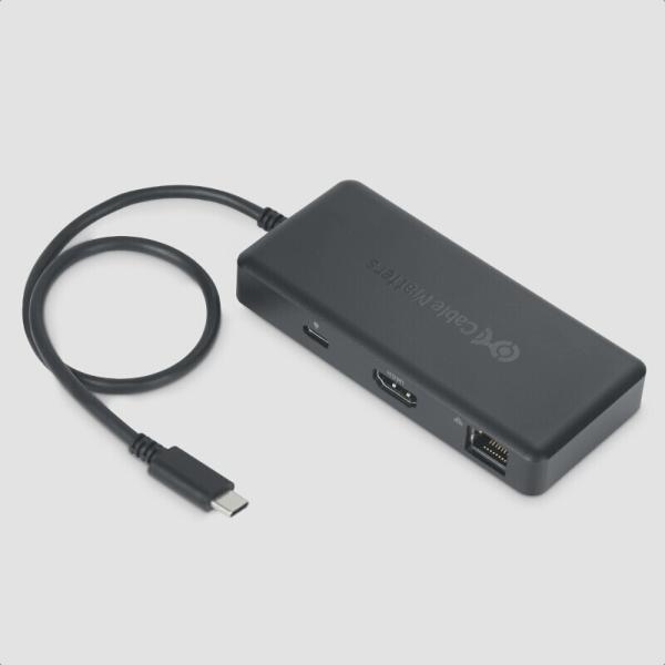 送料無料★Cable Matters 4K@60Hz USB C ハブ HDMI USB-C 多機能...