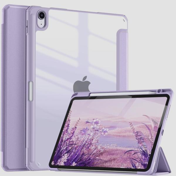 送料無料★Maledan iPad air 第5世代 ケース アクリル 透明カバー 10.9インチ ...