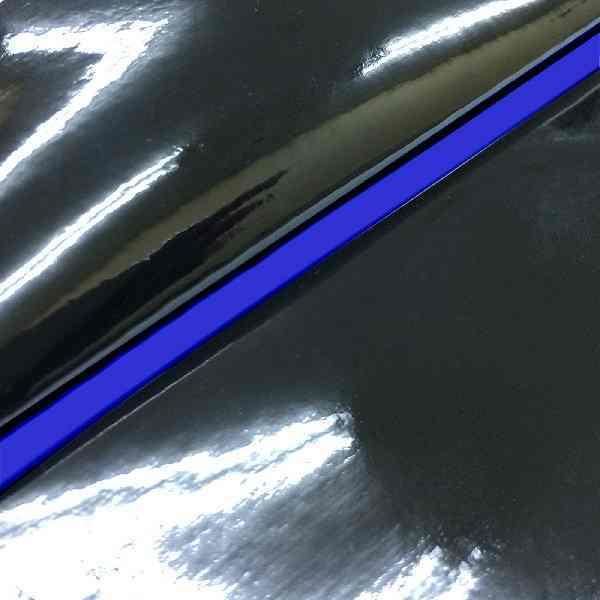 グロンドマン 国産シートカバー ディオ Dio(AF62) エナメルブラック/青パイピング 張替
