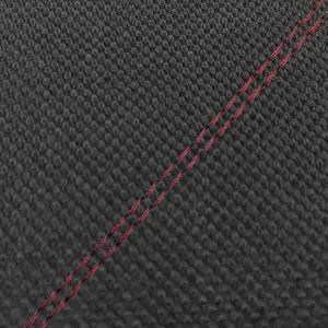 アドレスV125S( CF4MA ) シートカバー 黒/パイピング色前後 白 純正