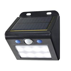 エルパ (ELPA) LEDセンサーウォールライト (小/白色/ソーラー式/防水) 人感センサー/屋外/ESL-K101SL(W)｜gronlinestore