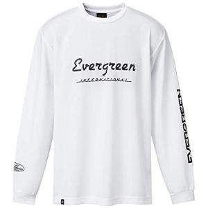 エバーグリーン(EVERGREEN) ドライロングTシャツ Fタイプ Lサイズ #ホワイト｜gronlinestore