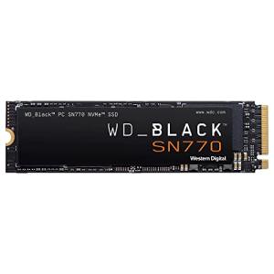 WD_BLACK 1TB SN770 NVMe 内蔵ゲーミング SSD ソリッドステートドライブ - Gen4 PCIe M.2 2280、最大