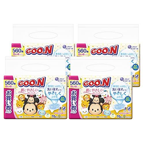 おしりふき 詰替用 グーン 肌にやさしいおしりふき 2240枚(70枚×32個)