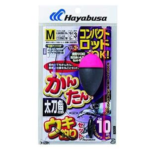 ハヤブサ(Hayabusa) HA185 コンパクトロッド かんたん太刀魚ウキ釣りセット L HA185｜gronlinestore