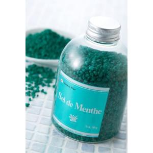 北見ハッカ通商 入浴剤Sel de Menthe(セル・デ・メンタ)徳用ボトル450g｜gronlinestore