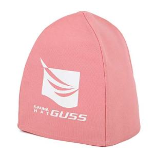 SAUNA HAT GUSS  サウナハット／サウナでの「のぼせ予防」に効果的、髪のダメージ軽減にも役立つ (コーラルピンク M)｜gronlinestore