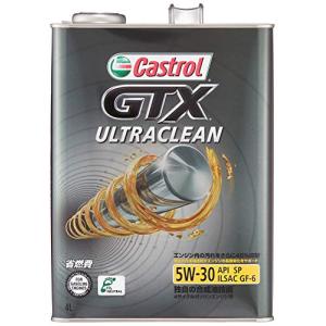 カストロール(Castrol) エンジンオイルGTX ULTRACLEAN 5W-30 API SP 4L 4輪ガソリン車専用 部分合成油