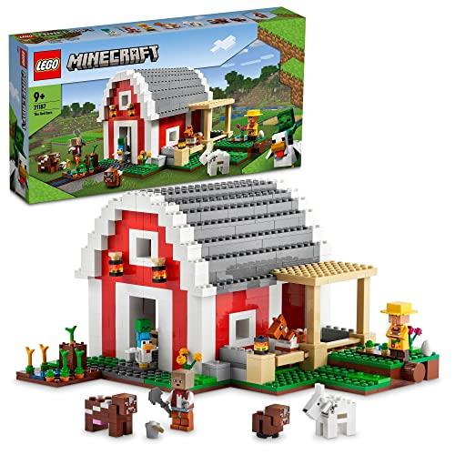 レゴ(LEGO) マインクラフト 赤い馬小屋 21187 おもちゃ ブロック プレゼント テレビゲー...
