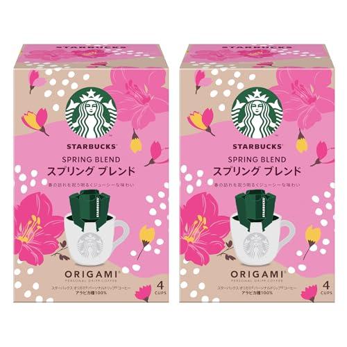 スターバックス オリガミ パーソナルドリップ コーヒー スプリング ブレンド 4袋×2箱