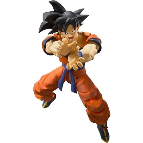 S.H.フィギュアーツ ドラゴンボール 孫悟空-地球育ちのサイヤ人- 約140mm ABS&amp;PVC製...