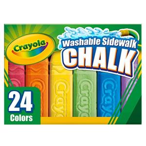 クレヨラ (Crayola) チョーク 水でおとせる ジャンボチョーク 24色 正規品 512024｜gronlinestore