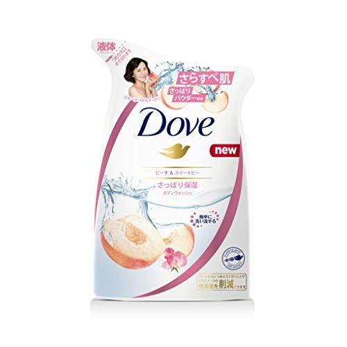 Dove ダヴ ボディウォッシュ ピーチ &amp; スイートピー つめかえ用 360g