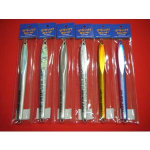 ゴラッソ　ロング　【新品　5本セット】　ブリード　ジギング Amazon.co.jp: ゴラッソロング 250g TS／シルバー : スポーツ