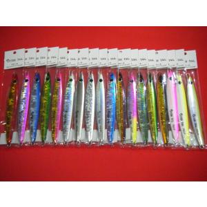 ブリード オッターテイル 鉛モデル フラット 180g アワビ貼 グロー