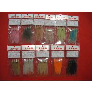 ステキ針 シリコンタコベイト 3号 夜光&ケイムラ 可