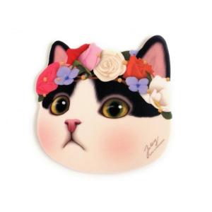 Jetoy ジェトイ Choochoo本舗 チューチュー本舗 かわいい白黒猫のマウスパッド ネコの顔型 滑りにくい フラワー ねこ チュチュ Chmp018 グルーヴプラン Yahoo 店 通販 Yahoo ショッピング