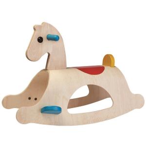 木のおもちゃ プラントイ Plantoys パロミノ 木馬 乗り物 平行 オーバーのアイテム取扱 幼児 ロッカー式 かわいい バランス感覚 クラシック調