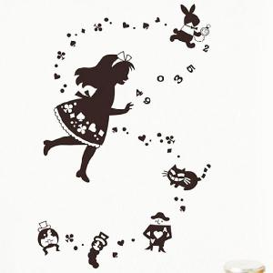 不思議の国のアリス ウォールステッカー シールの商品一覧 通販 Yahoo ショッピング