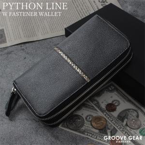 sankyo shokai（三京商会） ［訳あり］パイソン メッシュ 長財布