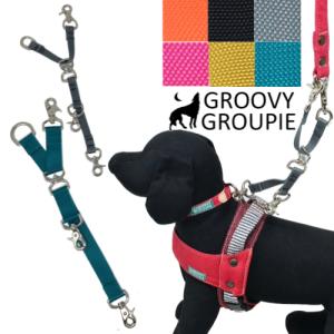 ジョイントリード 【 大型犬用 】 首輪 ハーネス まとめる レバー