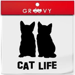 猫のイラストステッカー 車 バイク 自転車 の商品一覧 通販 Yahoo ショッピング