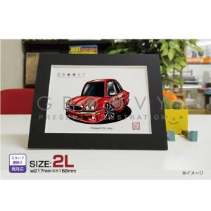 ジャガー彫り物 車好き プレゼント ジャガー XJ X300 車 イラスト 2L版 グルービー