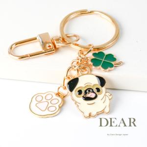 パグ ドッグ キーホルダー 犬 愛犬 ペット ...の詳細画像2
